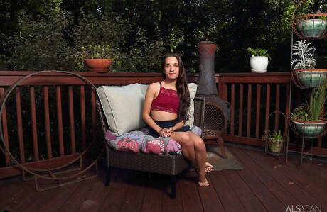 ALS Scan invite you to explore free photos featuring Freya Von Doom in pissing fantasy